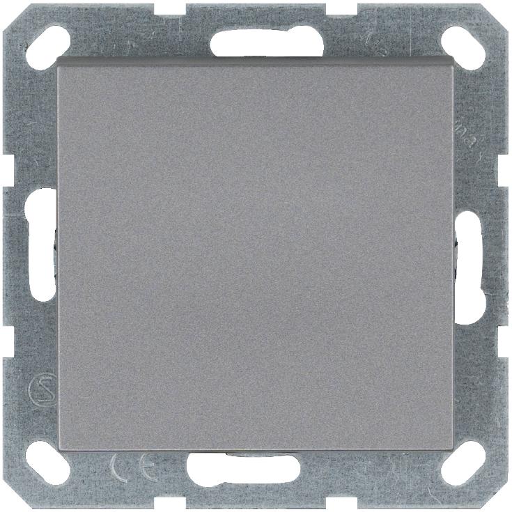 G3012S Jasmart | Переключатель проходной 1-кл. 10А IP20 механизм алюм.  