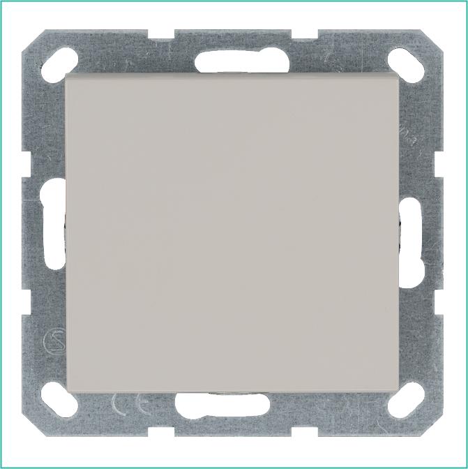 G3011T Jasmart | Выключатель 1-кл. 10А IP20 механизм тауп  