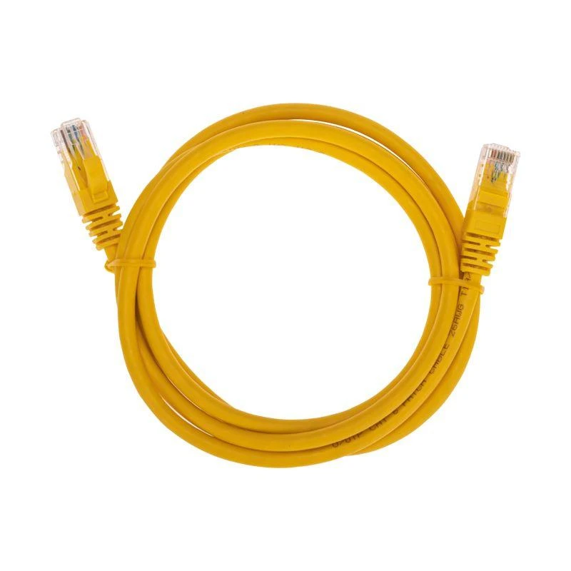 Патч-корд U/UTP CAT 6 RJ45-RJ45 26AWG LSZH желт. 1.5м Rexant 02-0295-105