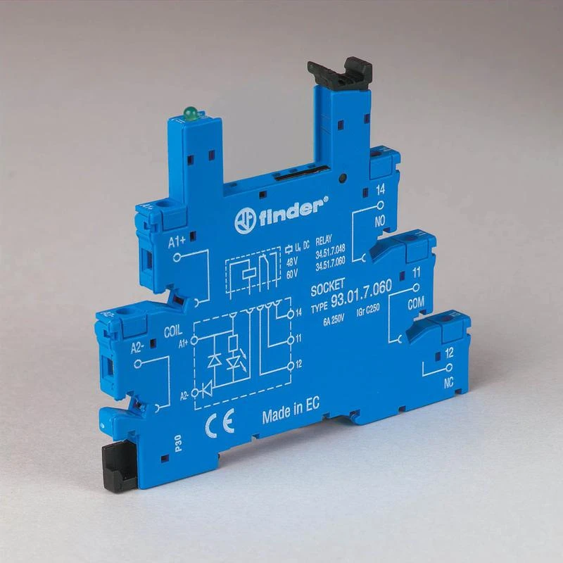 Розетка с винт. клеммами для реле 34 серии 24В FINDER 93017024